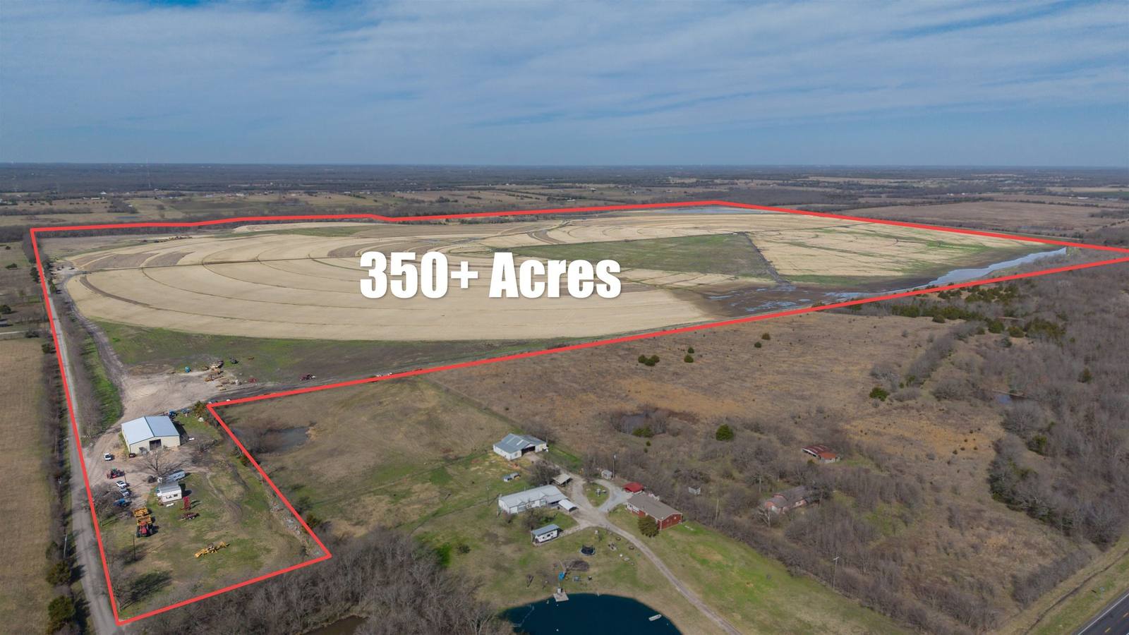 Parcel map of the second 350-acre production site
